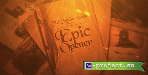 Videohive: Epic Opener 14542876 - Project for After Effects 