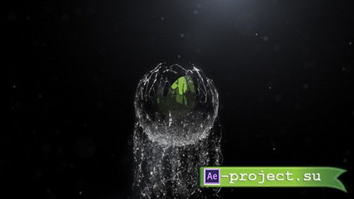 Videohive: Spherical Liquid Logo Reveal - Project for After Effects 