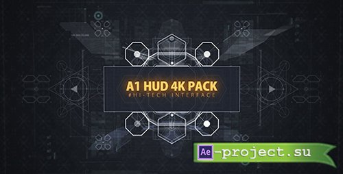 Videohive: A1 HUD 4K PACK - Project for After Effects 