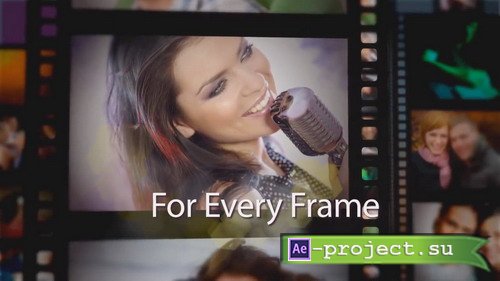 Filmstrip Slideshow - Project for After Effects