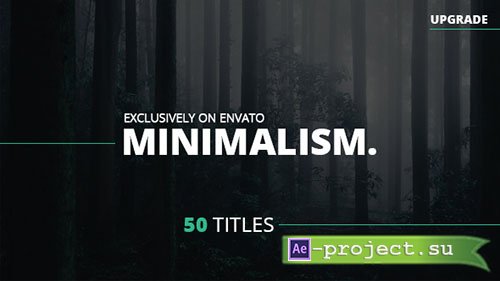 Videohive: Minimalism - Project for After Effects