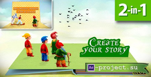 Videohive: Pop-up Book Creator - Project for After Effects