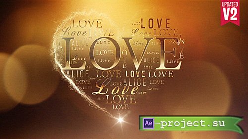 Videohive: Valentines Greetings - Project for After Effects 