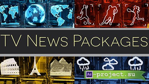 pond5: Tv Broadcast News Packages - After Effects Template 