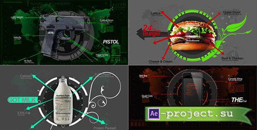 Videohive: Infographics Mix - Project for After Effects 
