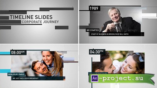 Videohive: Timeline Slides - Project for After Effects 