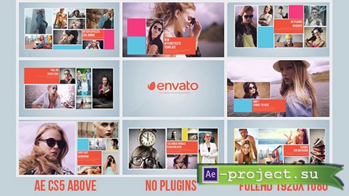 Videohive: Parallax Video Slide - Project for After Effects 