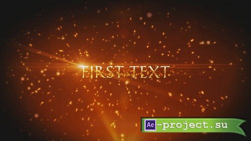 Cinematic Text Reveal - Project for After Effects