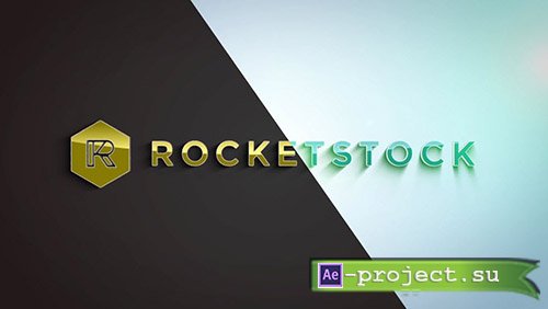 RocketStock: Alluvion - Stylish 3D Logo Reveal - After Effects Template