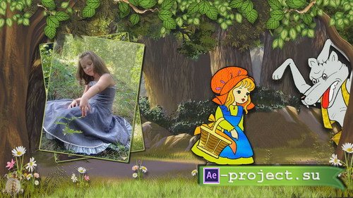 The world is full of fairy tales - Project for Proshow Producer