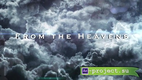 CLOUDS  TITLE SEQUENCE - After Effects Template