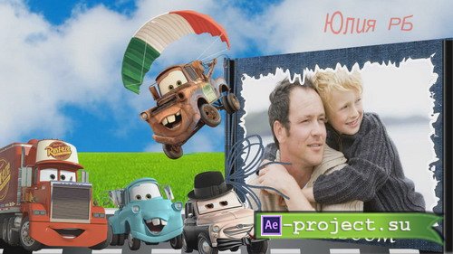 Photo album "Cars" - Project for Proshow Producer