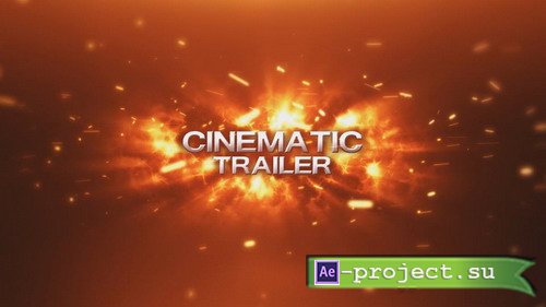Cinematic Trailer - Project for After Effects