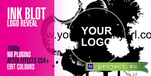 Videohive: Ink Blot Logo Reveal - Project for After Effects 