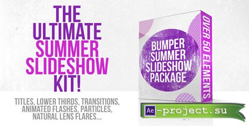 Videohive: Bumper Summer Slideshow Package - Project for After Effects