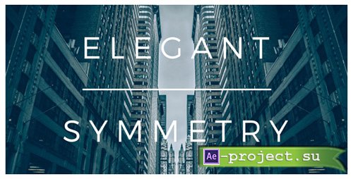 Videohive: Elegant Symmetry - Project for After Effects