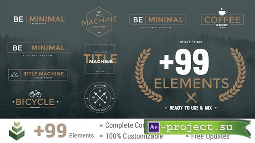 Videohive: Title Machine - Project for After Effects 
