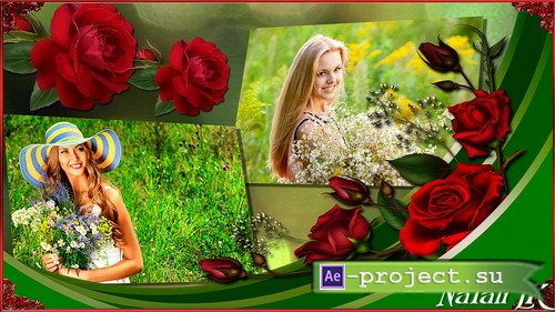 A GIFT ROSES - Project for Proshow Producer