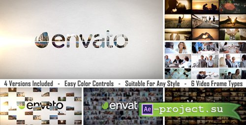 Videohive: Slideshow Logo Reveal - Project for After Effects