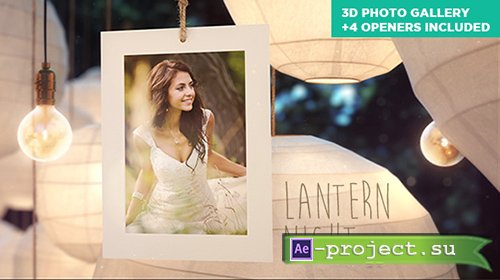 Videohive: Lantern Night - Wedding Photo Gallery - Project for After Effects