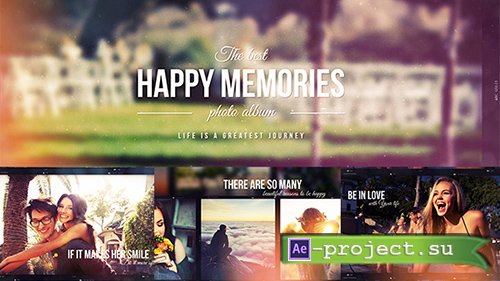 Videohive: Happy Memories - Project for After Effects 