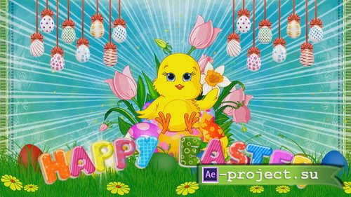 Happy Easter (improved) - Project for Proshow Producer