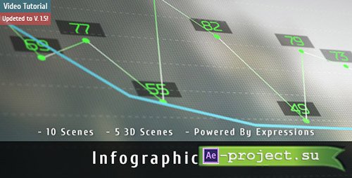 Videohive: Infographics Kit 2 - Project for After Effects 