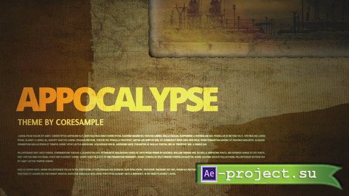 Apocalypse - Project for After Effects