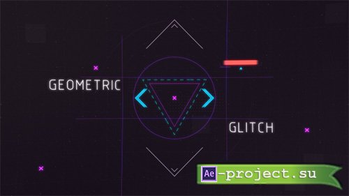 Videohive: Geometric Glitch Intro 2 - Project for After Effects 