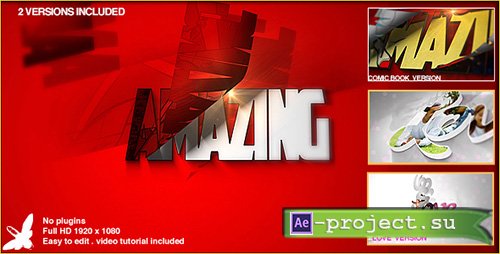 Videohive: Superhero Logo - Project for After Effects 