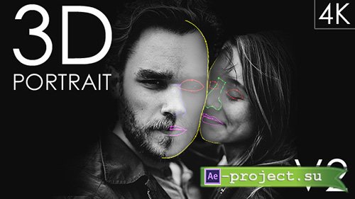 Videohive: 3D Portrait - Project for After Effects 