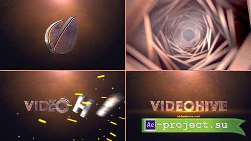 Videohive: Cinematic Tunnel Logo Text Reveal - Project for After Effects 