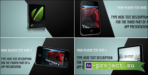 Videohive: Mobile App Promo - Project for After Effects 