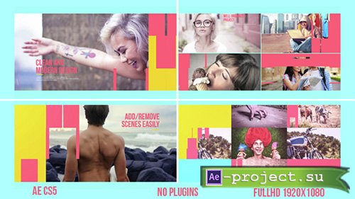 Videohive: Inspired Slideshow - Project for After Effects 