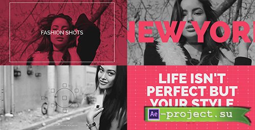 Videohive: Fashion Shots - Project for After Effects