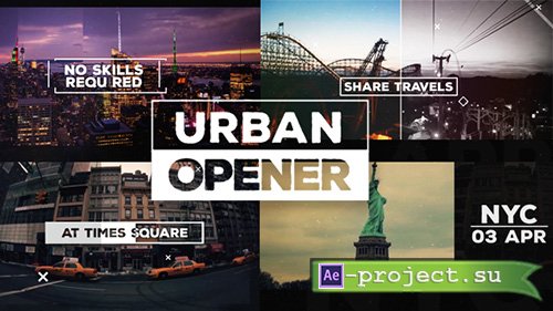 Videohive: Urban Opener 14461470 - Project for After Effects 