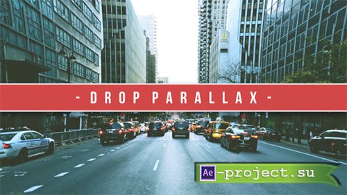 DROP PARALLAX - After Effects Template