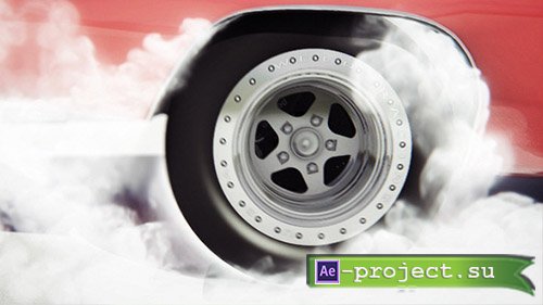 Videohive: Car Burnout - Project for After Effects 