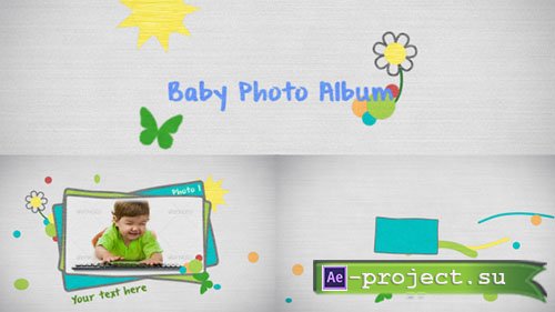 Videohive: Baby Photo - Project for After Effects 