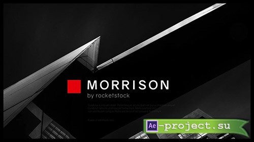 RocketStock: Morrison - Urban Title Sequence - After Effects Template 