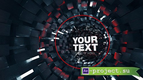 Videohive: Tunnel Logo Opener - Project for After Effects 