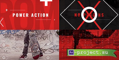 Videohive: Power Action Promo - Project for After Effects 