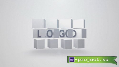 Boxes Logo Intro - Project for After Effects