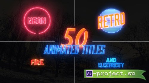 Videohive: Awesome Title Pack - Project for After Effects 