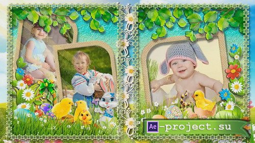 "Easter" children's project - Project for Proshow Producer