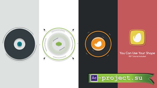 Videohive: Shapes Logo Reveal - Project for After Effects 