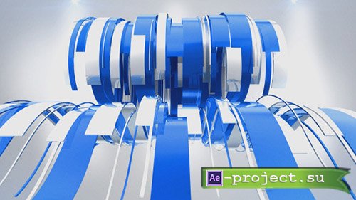 Videohive: Wavy Ribbons Logo Reveal - Project for After Effects 