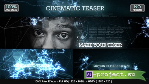 Videohive: Cinematic Teaser - Project for After Effects 