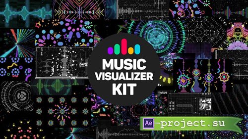 Videohive: Music Visualizer Kit - Project for After Effects 