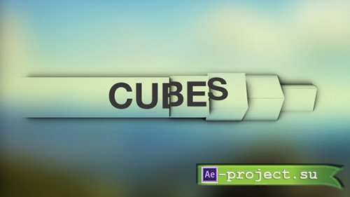 Videohive: Cubes - Simple and Clean Lower Thirds - Project for After Effects 